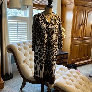 Dress by Chico’s, knit, full lined with 3/4 sleeves. No smoking no pet home